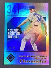 Noah Syndergaard [Holo Gold] Baseball Cards 2018 Panini Chronicles Prices