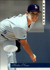 Hideo Nomo #51 Baseball Cards 1996 Leaf Signature Prices