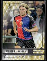 Birkir Bjarnason [Gold] #61 Soccer Cards 2016 Topps UEFA Champions League Showcase Prices