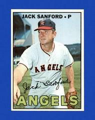 Jack Sanford #549 Baseball Cards 1967 Topps Prices