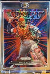 Yadier Molina [Red Shimmer Prizm] #FL-10 Baseball Cards 2022 Panini Prizm Fearless Prices