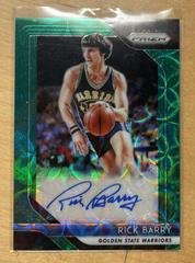 Rick Barry [Choice Prizm Green] #SRBY Basketball Cards 2018 Panini Prizm Signatures Prices