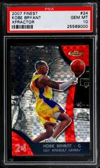 Kobe Bryant [Xfractor] Basketball Cards 2007 Finest Prices