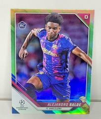 Alejandro Balde [Green] #164 Soccer Cards 2021 Topps UEFA Champions League Prices