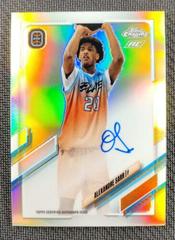 Alexandre Sarr [Green Refractor] #CA-AS1 Basketball Cards 2021 Topps Chrome OTE Overtime Elite Autographs Prices