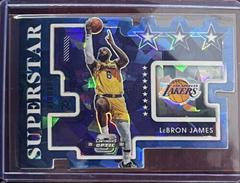 LeBron James [Blue Ice] #5 Basketball Cards 2021 Panini Contenders Optic Superstars Prices