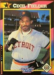 Cecil Fielder Baseball Cards 1992 Kenner Starting Lineup Prices