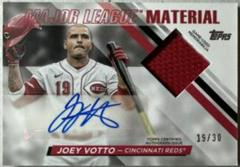 Joey Votto Baseball Cards 2024 Topps Major League Material Autograph Prices