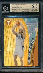 Dirk Nowitzki Refractor #5 Basketball Cards 2001 Topps Pristine Prices