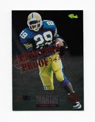 Curtis Martin [Printer's Proof Silver] Football Cards 1995 Classic NFL Rookies Prices
