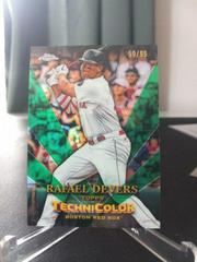 Rafael Devers [Green] Baseball Cards 2023 Topps Chrome in Technicolor Prices