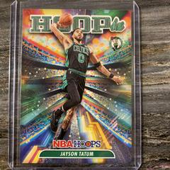 Jayson Tatum #5 Basketball Cards 2022 Panini Hoops Hoopla Prices