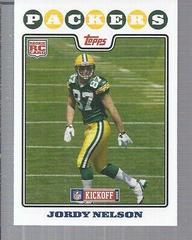Jordy Nelson Football Cards 2008 Topps Kickoff Prices