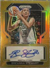 Breanna Stewart [Gold] #SG-BST Basketball Cards 2022 Panini Prizm WNBA Signatures Prices