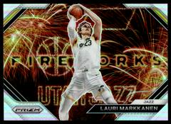 Lauri Markkanen [Silver] #23 Basketball Cards 2023 Panini Prizm Fireworks Prices