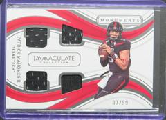 Patrick Mahomes II #38 Football Cards 2023 Panini Immaculate Collection Collegiate Prices