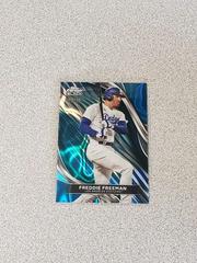Freddie Freeman [Blue Refractor] #12 Baseball Cards 2024 Topps Chrome Black Prices
