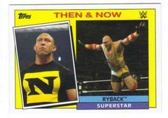 Ryback Wrestling Cards 2015 Topps Heritage WWE Then & Now Prices