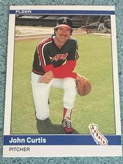 John Curtis Baseball Cards 1984 Fleer Prices