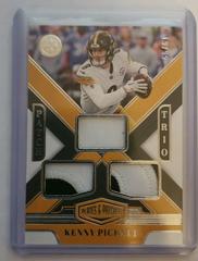 Kenny Pickett #PT-KP Football Cards 2023 Panini Plates and Patches Patch Trio Prices
