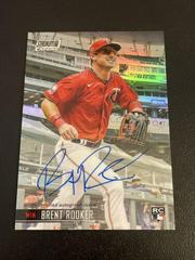 Brent Rooker Baseball Cards 2021 Stadium Club Chrome Autographs Prices