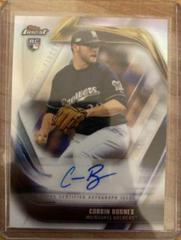 Corbin Burnes #FFA-CB Baseball Cards 2019 Topps Finest Firsts Autographs Prices