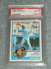 Jerry Royster Baseball Cards 1983 Topps Prices