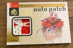 Torrey Smith [Autograph Patch] Football Cards 2011 SP Authentic Prices