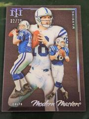 Peyton Manning [Holo Silver] #2 Football Cards 2022 Panini National Treasures Modern Masters Prices