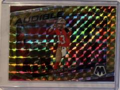 Brock Purdy [Gold] Football Cards 2023 Panini Mosaic Audible Prices