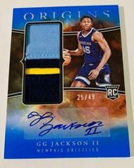 GG Jackson II [Blue] #5 Basketball Cards 2023 Panini Origins Rookie Autograph Prices