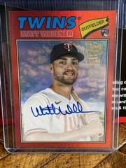 Matt Wallner [Red] #77FF-MW Baseball Cards 2023 Topps Archives 1977 Fan Favorites Autographs Prices
