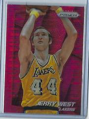 Jerry West [Red Pulsar Prizm] Basketball Cards 2014 Panini Prizm Prices