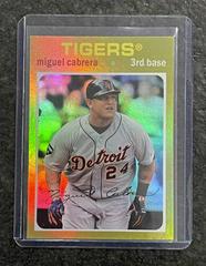 Miguel Cabrera [Gold Foil] #100 Baseball Cards 2012 Topps Archives Prices