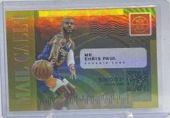 Chris Paul [Gold] #14 Basketball Cards 2021 Panini Illusions Mail Call Prices