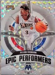 Allen Iverson [Mosaic] Basketball Cards 2021 Panini Mosaic Epic Performers Prices