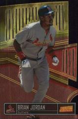 Brian Jordan [Luminous] #T5A Baseball Cards 1999 Stadium Club Triumvirate Prices