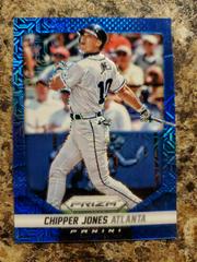 Chipper Jones [Blue Mojo Prizm] Baseball Cards 2014 Panini Prizm Prices