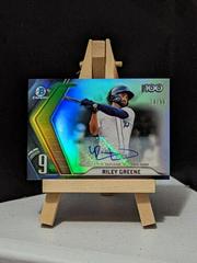 Riley Greene [Autograph] #BTP-9 Baseball Cards 2022 Bowman Scouts' Top 100 Prices