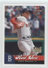 Hideki Okajima #405 Baseball Cards 2007 Fleer Prices