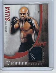 Anderson Silva #PP-AS Ufc Cards 2010 Topps UFC Knockout Premium Pieces Prices