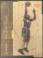 Glenn Robinson, Michael Jordan [Bronze] Basketball Cards 1998 Upper Deck Hardcourt Jordan Holding Court Prices