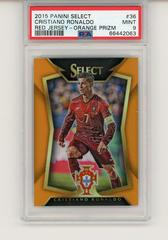 Cristiano Ronaldo [Red Jersey Orange Prizm] Soccer Cards 2015 Panini Select Prices