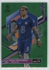 Enzo Fernandez [Green Lava] #FR-5 Soccer Cards 2022 Topps Finest UEFA Club Competitions Rookies Prices