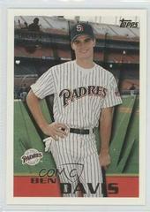 Ben Davis #16 Baseball Cards 1996 Topps Prices