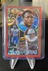 Barry Sanders [Red] #KC-13 Football Cards 2022 Panini Illusions King Of Prices