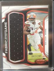 Nick Chubb #FG-NC Football Cards 2019 Panini Certified Fabric of the Game Prices