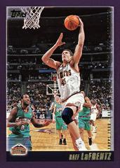 Raef laFrentz #97 Basketball Cards 2000 Topps Prices