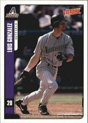 Luis Gonzalez #357 Baseball Cards 2001 Upper Deck Victory Prices