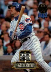 Ryne Sandberg Baseball Cards 1993 Leaf Heading for the Hall Prices